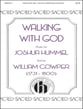 Walking with God SATB choral sheet music cover